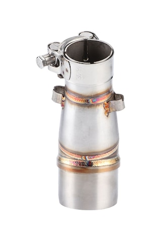 Geeroyoo Kawasaki Z250 Ninja 250/300 2013-2016 İçin Paslanmaz Çelik Ekzos Orta Boru - Ses Performansı Artırıcı, Yüksek Sıcaklık Dayanıklı