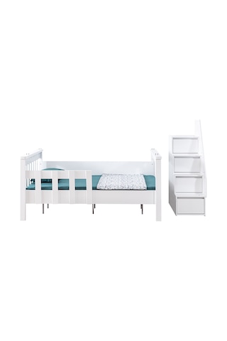 Mdf Profil Ranza, Deluxe Ayrılabilir Ranza - Beyaz 90 X 190 CM