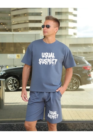 Hd Store Yazlık Tişört Şort Takım 443857327 Grafit