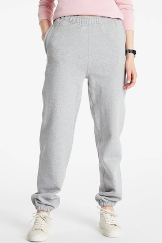 Nike Solo Swoosh Fleece Pant Pamuklu Şardonlu Bol Kesim Yüksek Bel Kadın Eşofman Altı Gri