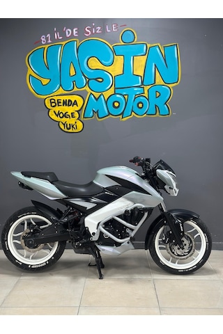 Bajaj Pulsar Ns 200 Özel Üretim Ön Koruma Demiri3 Takozlu Gri
