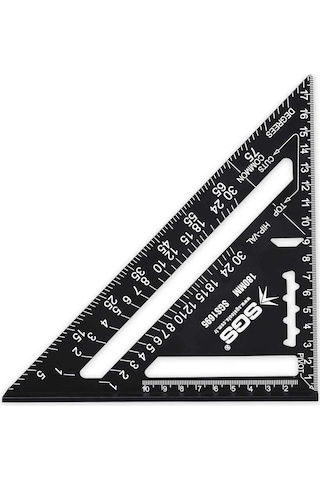Sgs Alüminyum Üçgen Gönye 180 Mm Sgs1695