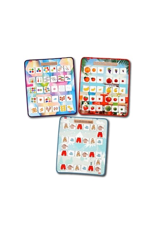 3 Set - 87 Parça Tox Az - Çok . Büyük - Küçük Meyve ve Sıradakini