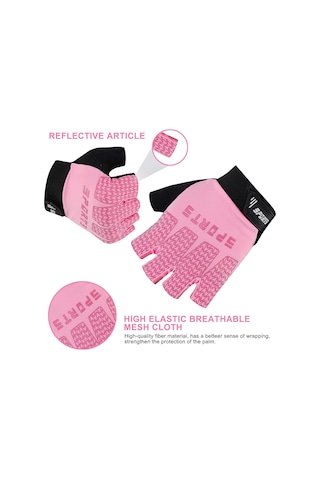 Çocuk Spor Eldivenleri, Çocuk Yarım Parmak Eldivenleri, Çocuk Erkek Kız Bisiklet Eldivenleri, Çocuk Balıkçılık Eldivenleri Bisiklet Kamp Balıkçılık Açık Hava Sporları İçin