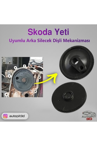 Skoda Yeti İçin Arka Silecek Dişli Mekanizması
