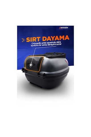 Wogen Wg41 Arka Çanta 41 L Sırt Dayamalı Premium Siyah Siyah
