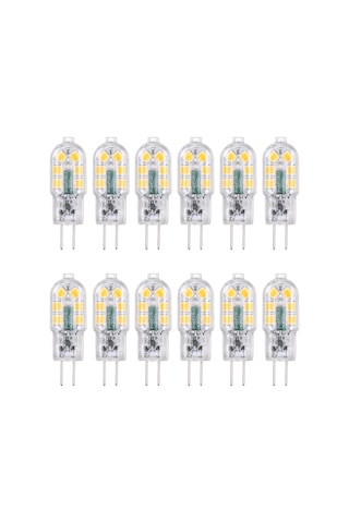 Konesam Tomshine G4 Led Ampul 12'li Paket - 3w, 3000k Sıcak Beyaz, 30000 Saat Ömür, Enerji Tasarruflu, Kolay Kurulum
