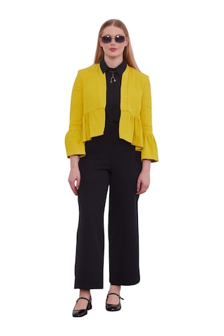 Kadın Beli Lastikli Pantolon Siyah