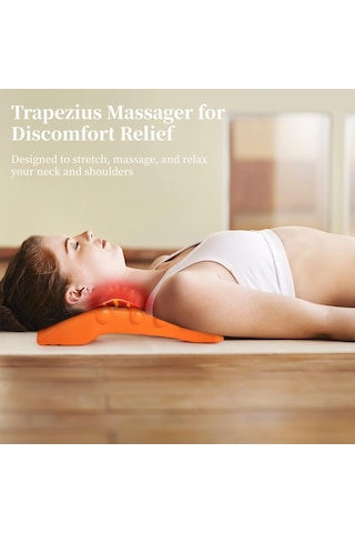 14 Basınç Noktalı Trapezius Boyun Ve Omuz Masajı, Doku Rahatlatma İçin Tetik Nokta Aleti, Duruş Düzeltme Ve Kas Düğümünü Giderici