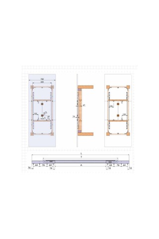 Mepa HMR 88 Halatlı Masa Rayı