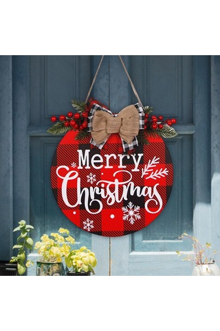 Suntek Halat Ile Noel Kapı Askı Pencere Partisi Yard Kırmızı