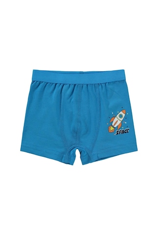 Civil Boys Space 2-10 Yaş 2'li Boxer Set - Standart
