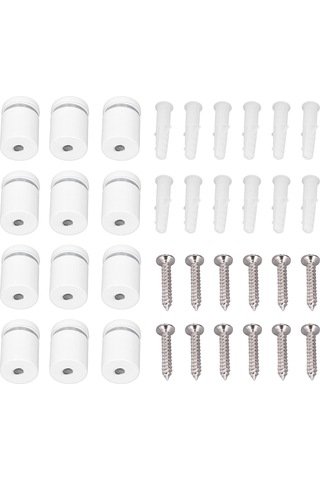 12 Adet Cam Reklam Aparatı 19x25mm Kaiyi Standart