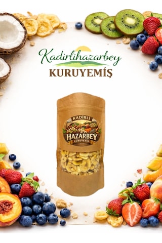 Kadirlihazarbey Kurutulmuş Muz 100 Gr 100 G