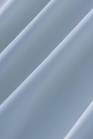 Valeron %100 Pamuk Saten Çift Kişilik Lastikli Çarşaf 180x200 Cm Mavi