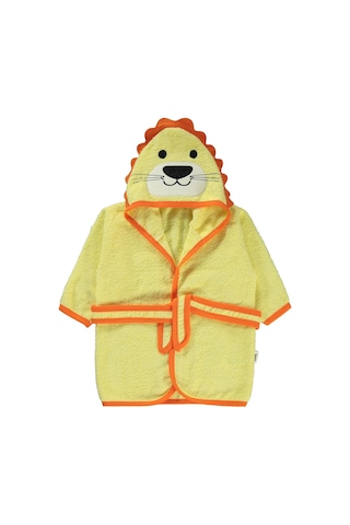 Civil Baby Erkek Bebek Bornoz 0-24 Ay - Sarı