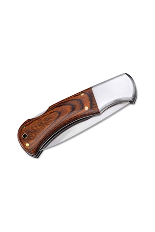 Böker Magnum Master Craftsman 1 Kamp Çakı Kahverengi - Gümüş
