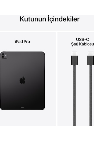 Apple İpad Pro MDYN4TU/A M5 Wi-fi 1 TB Standart Cam 13" Tablet