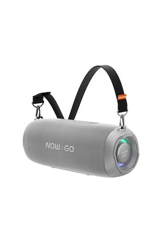 Nowgo F8 40w Rgb Speaker Su Geçirmez Taşınabilir Kablosuz Bluetooth Hoparlör Gri