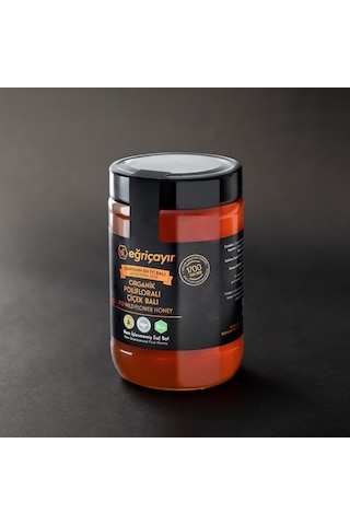 Eğriçayır Organik Polifloralı Çiçek Balı 850 G