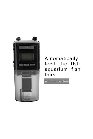 Folinda Akvaryum Balık Yemleyici - Otomatik/manuel Kontrol, Günde 4 Kez Ayarlanabilir, Flake/pellet Uyumlu, Pil Dahil Değil