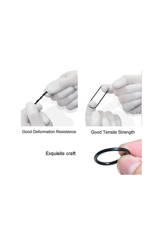 Pazly 200/225 Adet Nitril Kauçuk O-ring Conta Halkası Seti Yüksek B Nbr Sızdırmazlık Elastik Contalar