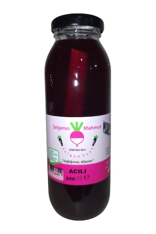 Şalgamcı Mahmut Cam Şişede Taneli Şalgam 24 x 250 ML