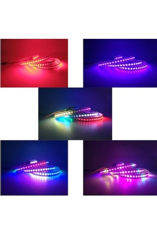 Ws2812B Ayrı Ayrı Adreslenebilir Argb Şerit 30Lu Led 5V