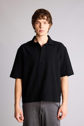 Defacto %100 Pamuk Boxy Fit Gömlek F8622ax26spbk81 Siyah-bk81