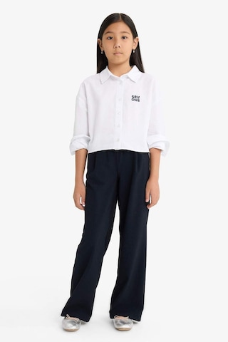 Defacto Kız Çocuk Straight Wide Geniş Bol Paça Pantolon F2432a825aunv113 Lacivert