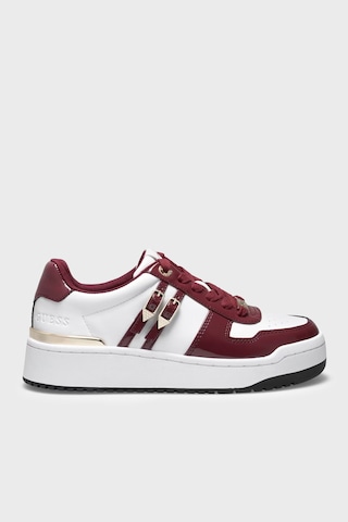 Guess Maggnet Logolu Sneaker Ayakkabı Flfmagele12 Kadın Ayakkabı Flfmag Ele12 Wıne Bordo
