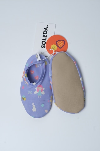 Soleda Uv Korumalı Kaydırmaz Bebek Çocuk Deniz Havuz Patiği Fairy Garden Çok Renkli