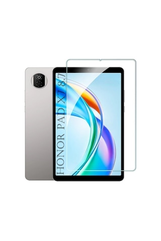 Honor Pad X7 8.7'' 2025 Ekran Koruyucu Nano Esnek Kırılmaz Şeffaf Tam Uyumlu Koruyucu