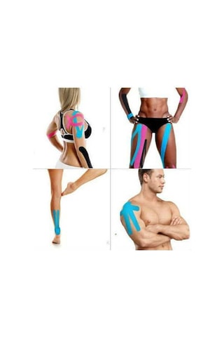 Ortholand Kinezio Sporcu Bandı Siyah 6 Adet