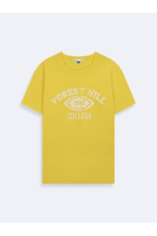 LTB Vintage Efektli Relaxed Fit Beyaz T-shırt