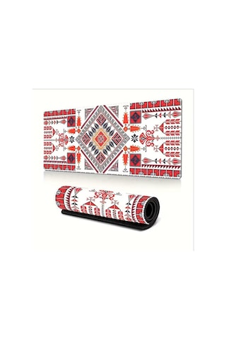 Sge Teknoloji 70x30 Cm Antika Desen Kaydırmaz Taban Speed Yüzey Oyuncu Mouse Pad Gaming