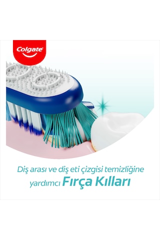 Colgate 360 Komple Ağız Temizliği Diş Fırçası Medium 2'li