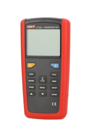 Unı-t Ut 325 Çift Girişli Profesyonel Termometre Usb Datalogger U