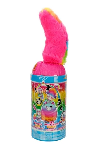 Misfittens Sürpriz Peluş S4 - Pembe Kapak Çok Renkli