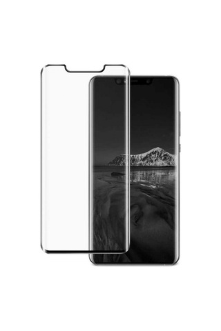 Huawei Mate 20 Pro Uyumlu Ön Koruma Polymer Nano Ekran Koruyucu Siyah