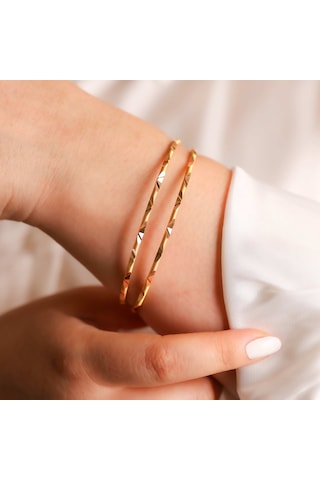 10 Gr 22 Ayar İşçiliksiz Elmas Bilezik