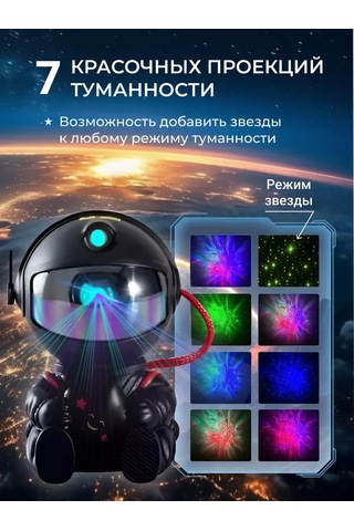 Evdakoff Uzay Yolcu Yıldızlı Gece Yıldız Gece Lambası 206723633 Diğer