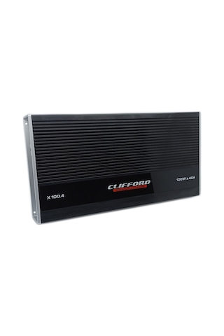Clifford X100.4 4 Kanal Bass Kontrollü Oto Amplifikatör