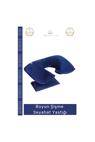 Boyunyastığı Ergonomik Konforlu Araç Boyun Destek Pratik Şişirilebilir Boyun Şişme Seyahat Yastığı