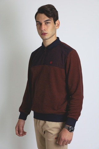 Raınsnow Erkek Triko Kazak Kahverengi (504886126) Kahverengi