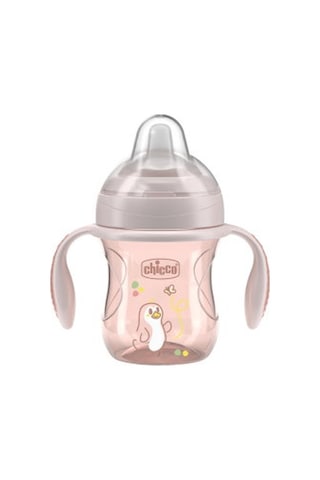 Chicco Yumuşak Uçlu Geçiş Bardağı 4 Ay Kız 00006911150000 Pink
