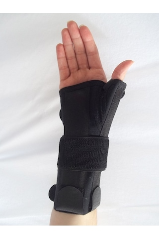 MORSA CYBERG® Metal Başparmak Destekli El Bilek Ateli SAĞ