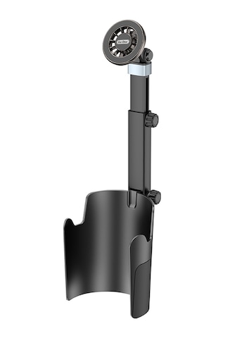 Go Des Gd-hd253 M-safe Magnetik 360 Derece Dönebilen Bardaklık Tasarım Telefon Tutucu Siyah Siyah