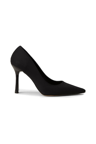 Deery Kadın Siyah Saten Stiletto - K0011zsyhm01