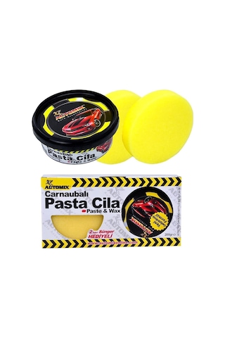 Oto Pasta Cila Carnubalı 200 Gr Sünger Hediyeli